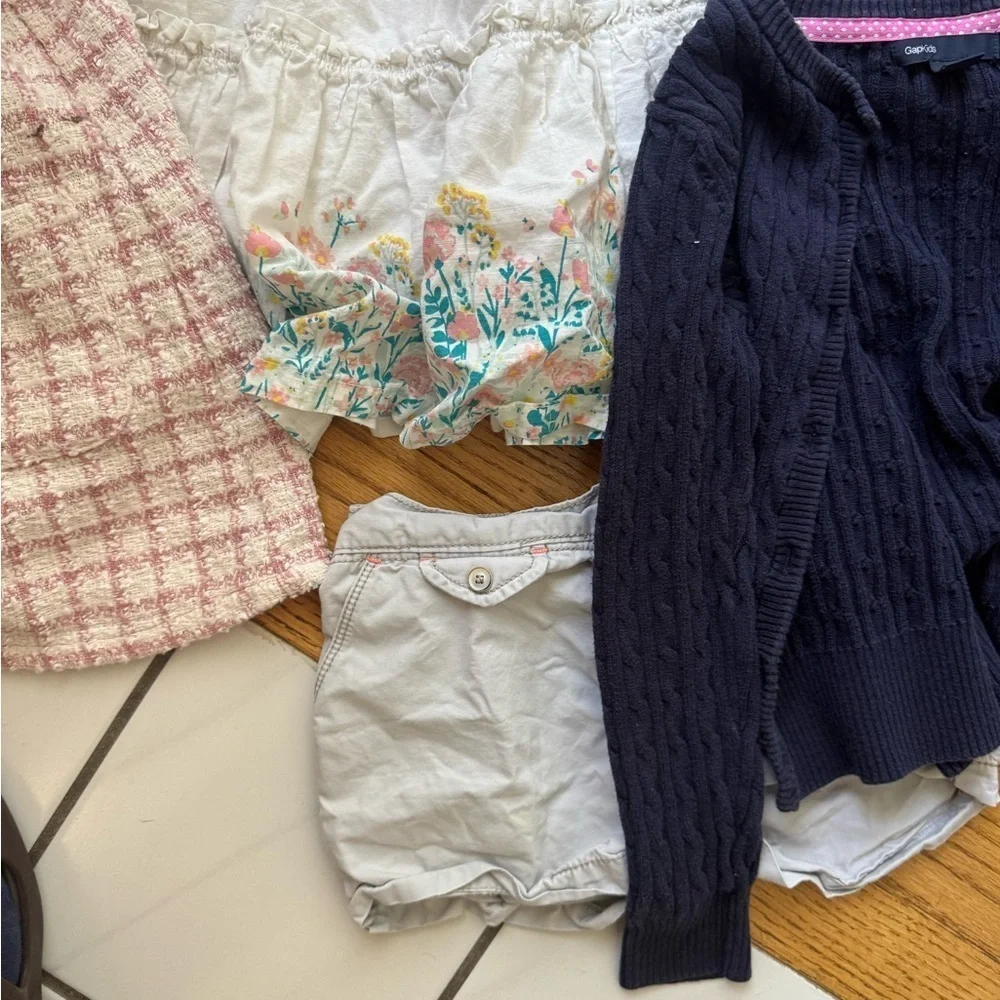 Girls' Clothing Bundle with Dresses and Sweaters size 6